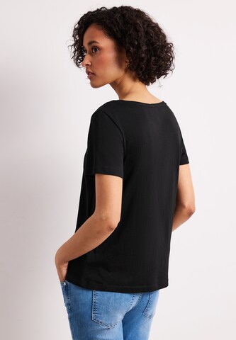 STREET ONE Shirt in Black
