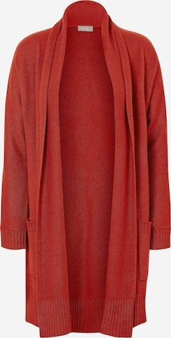 include Gebreid vest in Rood: voorkant