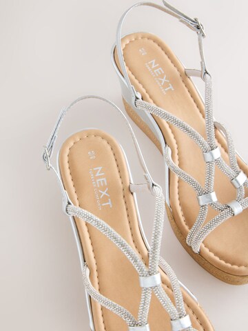 Next Sandaal 'Forever Comfort' in Zilver