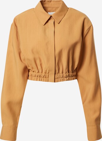 Kendall for ABOUT YOU Blouse 'Charlie' in Bruin: voorkant