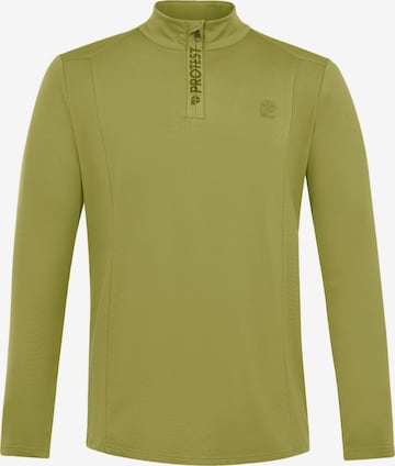 PROTEST Sports sweatshirt 'REWILL' in Green: front