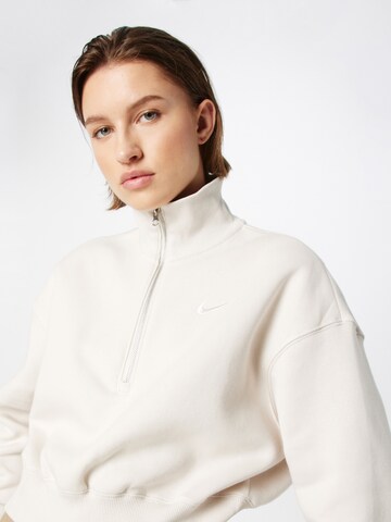 Bluză de molton de la Nike Sportswear pe bej