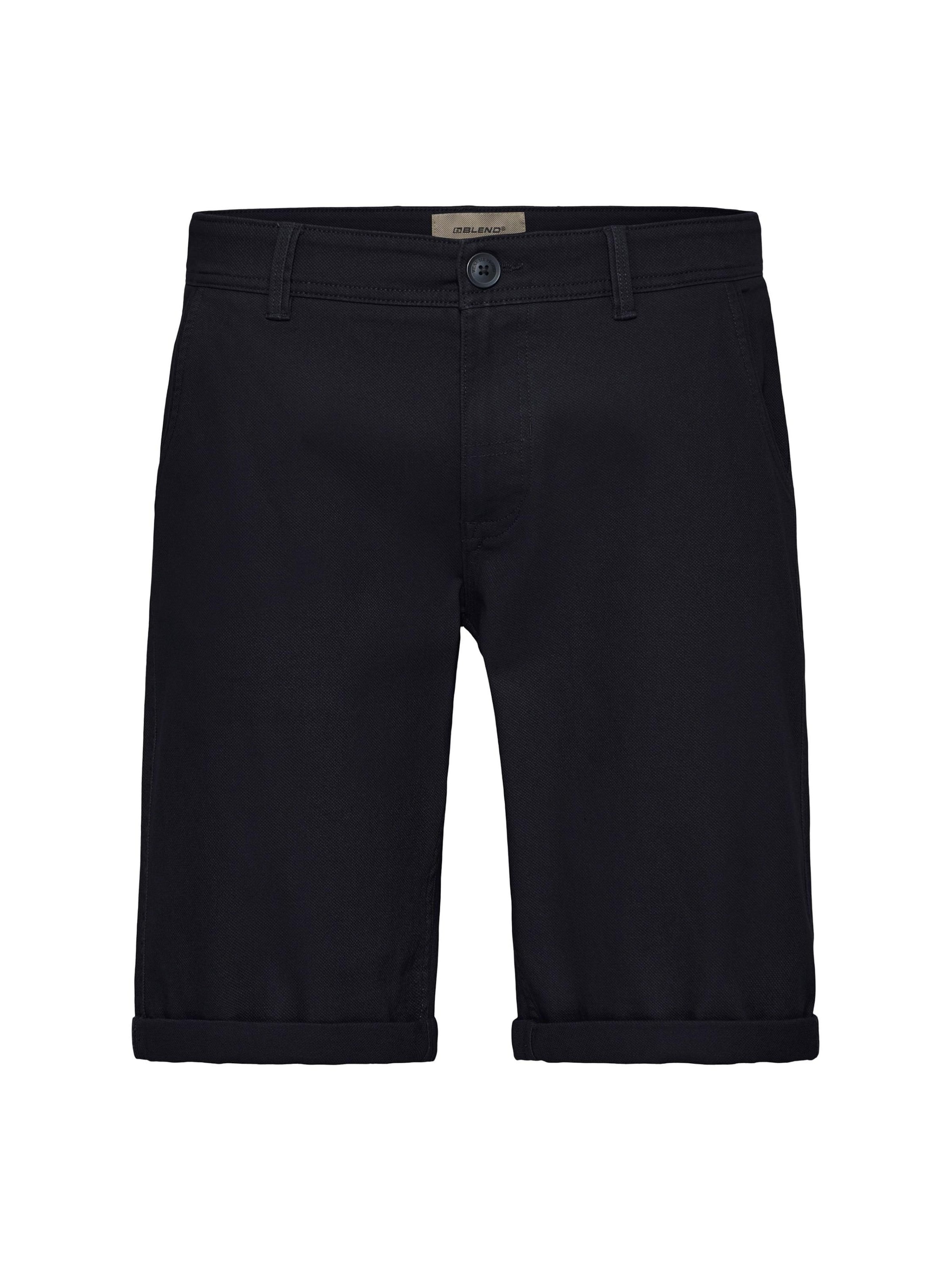 regular Pantaloni chino ' BHStino ' di BLEND in nero: frontale