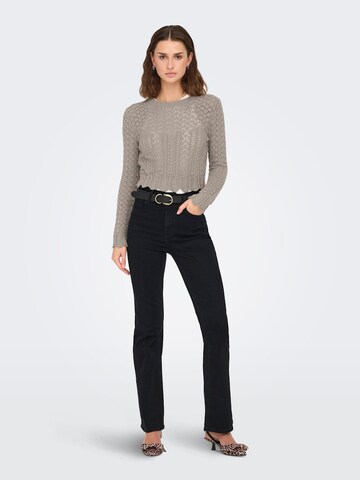 ONLY Pullover 'ONLSAGA' in Grau