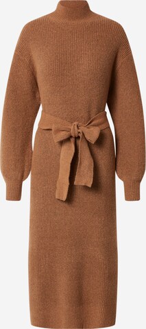 Robe 'Silvie' EDITED en marron : devant