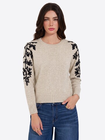 Imily Bela Sweater in Beige: front