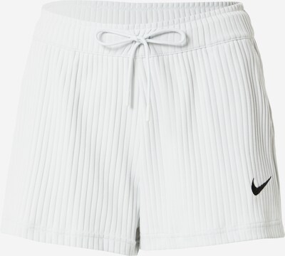 Nike Sportswear Byxa i ljusgrå / svart, Produktvy