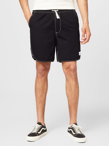 QUIKSILVER Regular Sports trousers 'SCALLOP' in Black: front