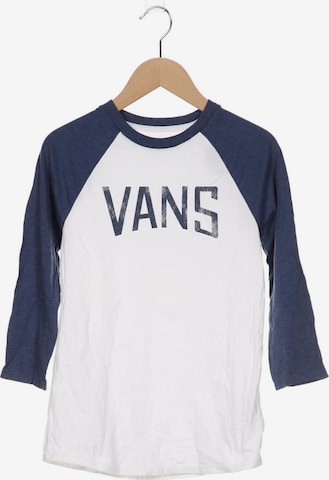 VANS Top & Shirt in XS in White: front