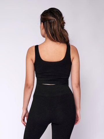 Fortex Fitness - Baja sujeción Sujetador deportivo 'Seamless Essential' en negro