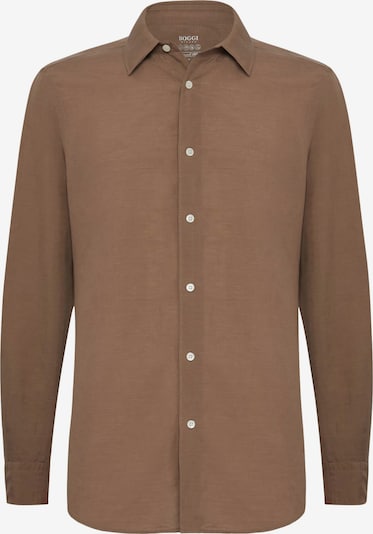 Boggi Milano Overhemd in de kleur Bruin, Productweergave