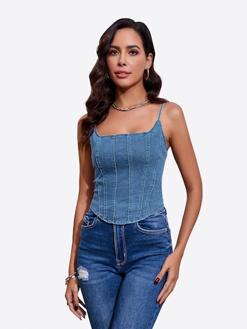 Imily Bela Top - Modrá: predná strana