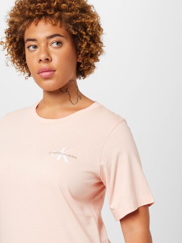 Calvin Klein Jeans Curve Shirt in Pink
