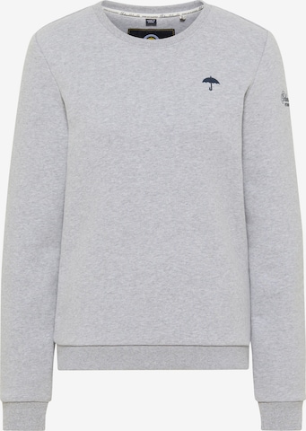 Schmuddelwedda Sweatshirt in Grey: front