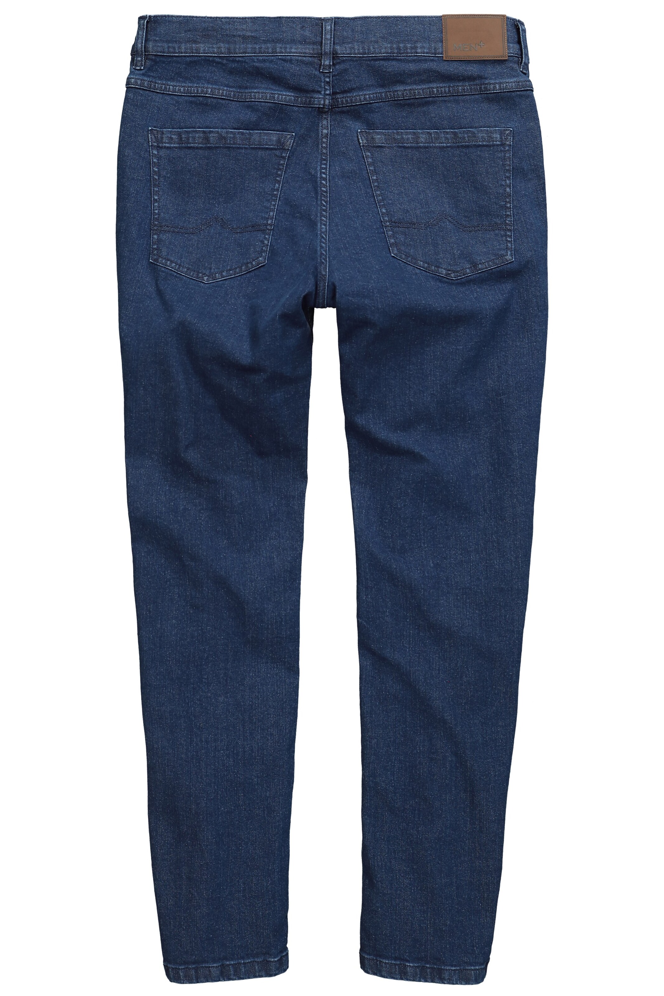 Men Plus Regular Jeans in Blauw