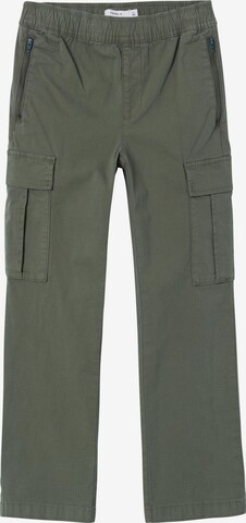 NAME IT Normální Kalhoty 'ROME' – zelená: přední strana