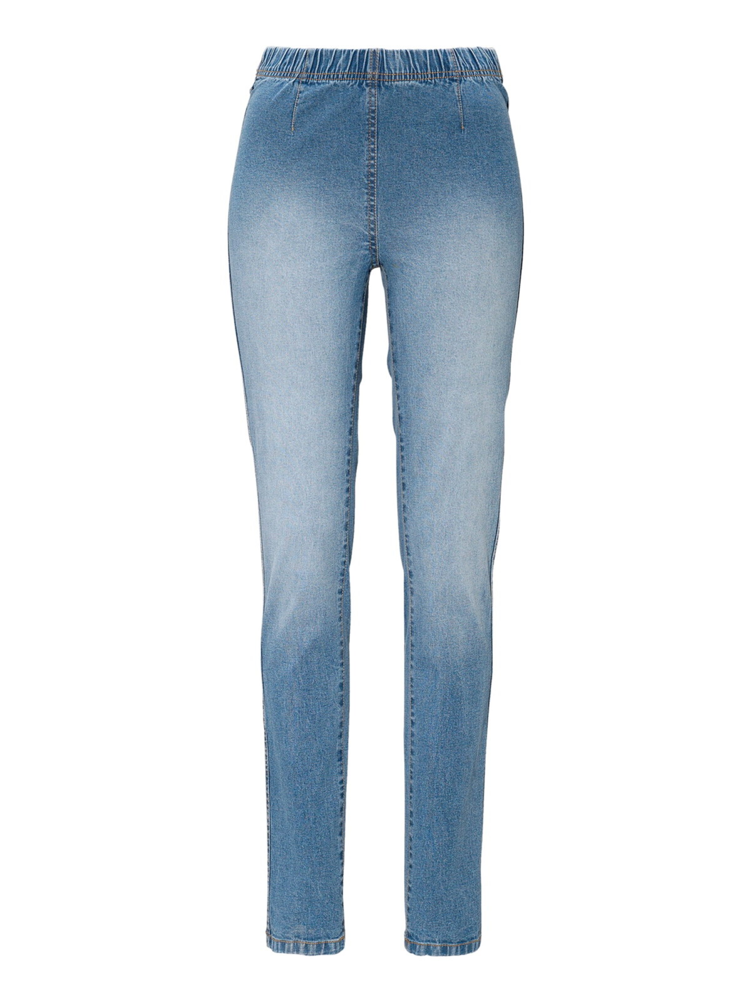 Cellbes of Sweden Slimfit Jeggings in Blauw: voorkant