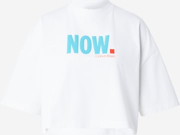 Calvin Klein JeansMajica - bijela boja: prednji dio