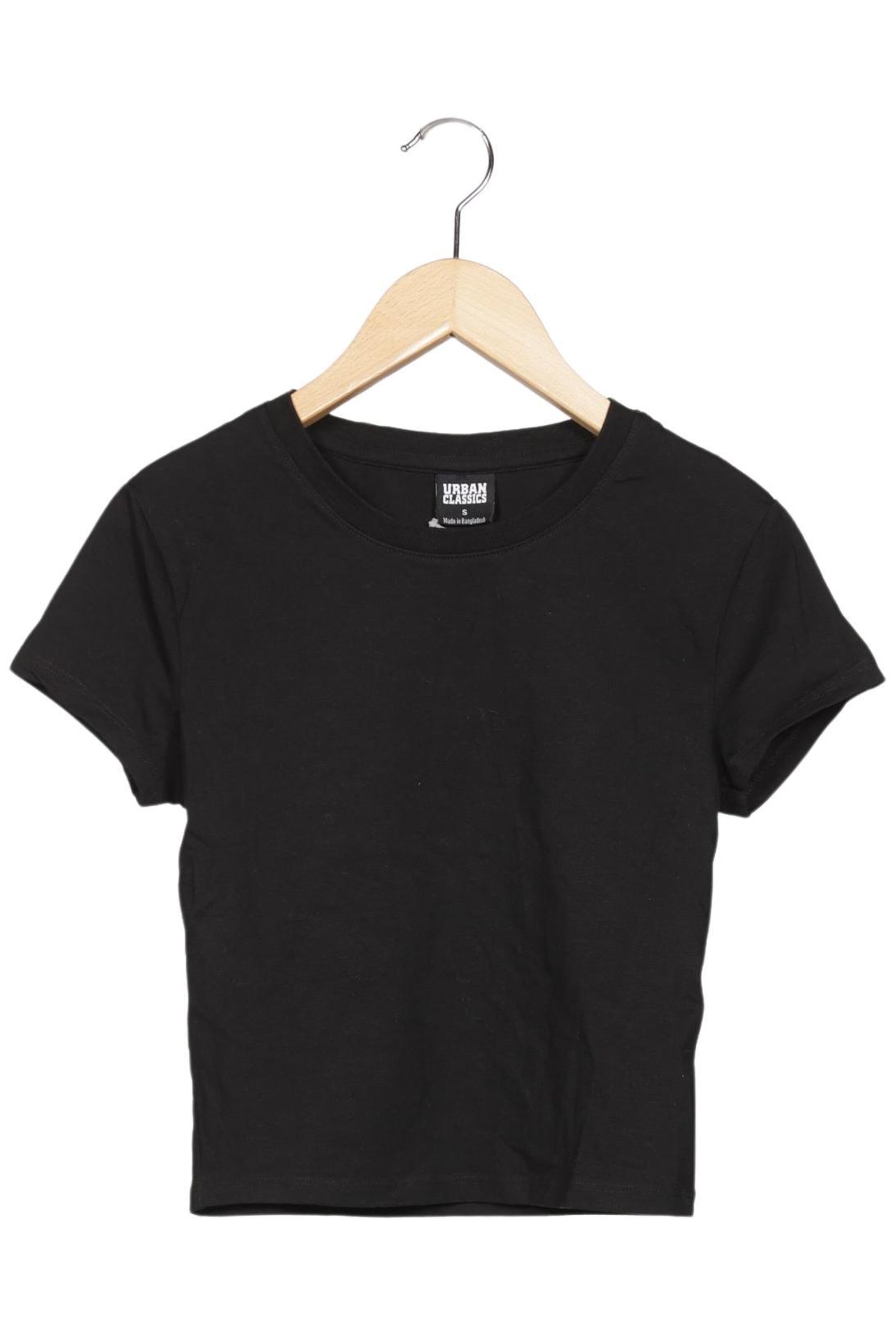 Urban Classics Top & Shirt in S in Black: front