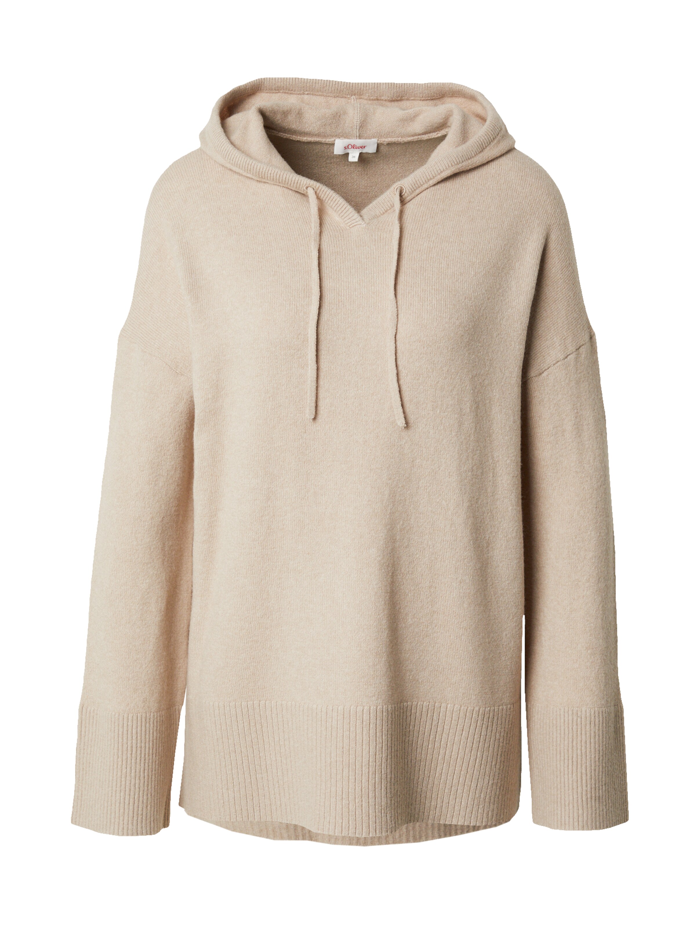s.Oliver Pullover in Beige: Vorderseite