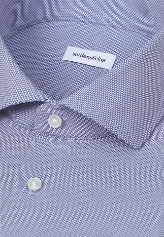 SEIDENSTICKER Regular Fit Hemd in Blau