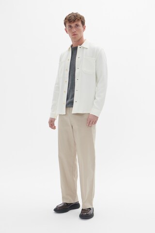 Matinique Regular fit Button Up Shirt 'Pelton' in White