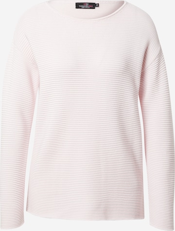 Zwillingsherz Pullover in Pink: predná strana