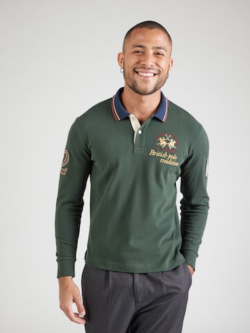 La Martina Shirt in Green: front