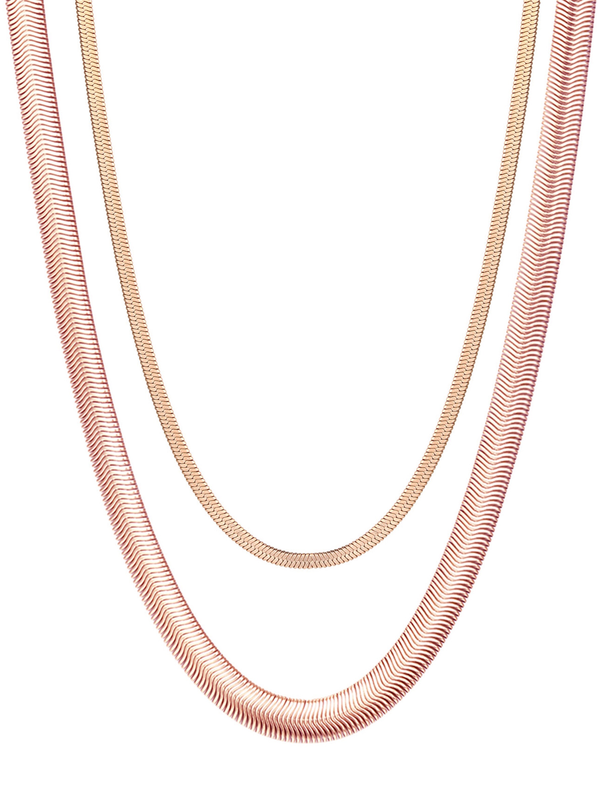 Hey Happiness - Cadena 'Duologue' en oro: frente