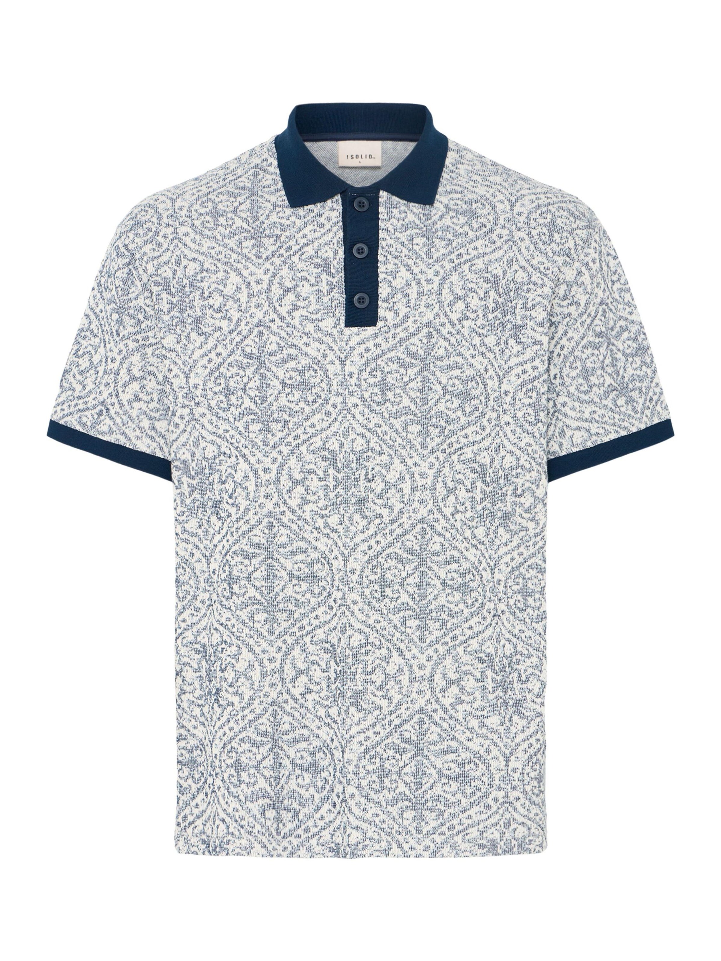 !Solid Shirt ' SDUxton ' in Blue / Dark blue, Item view