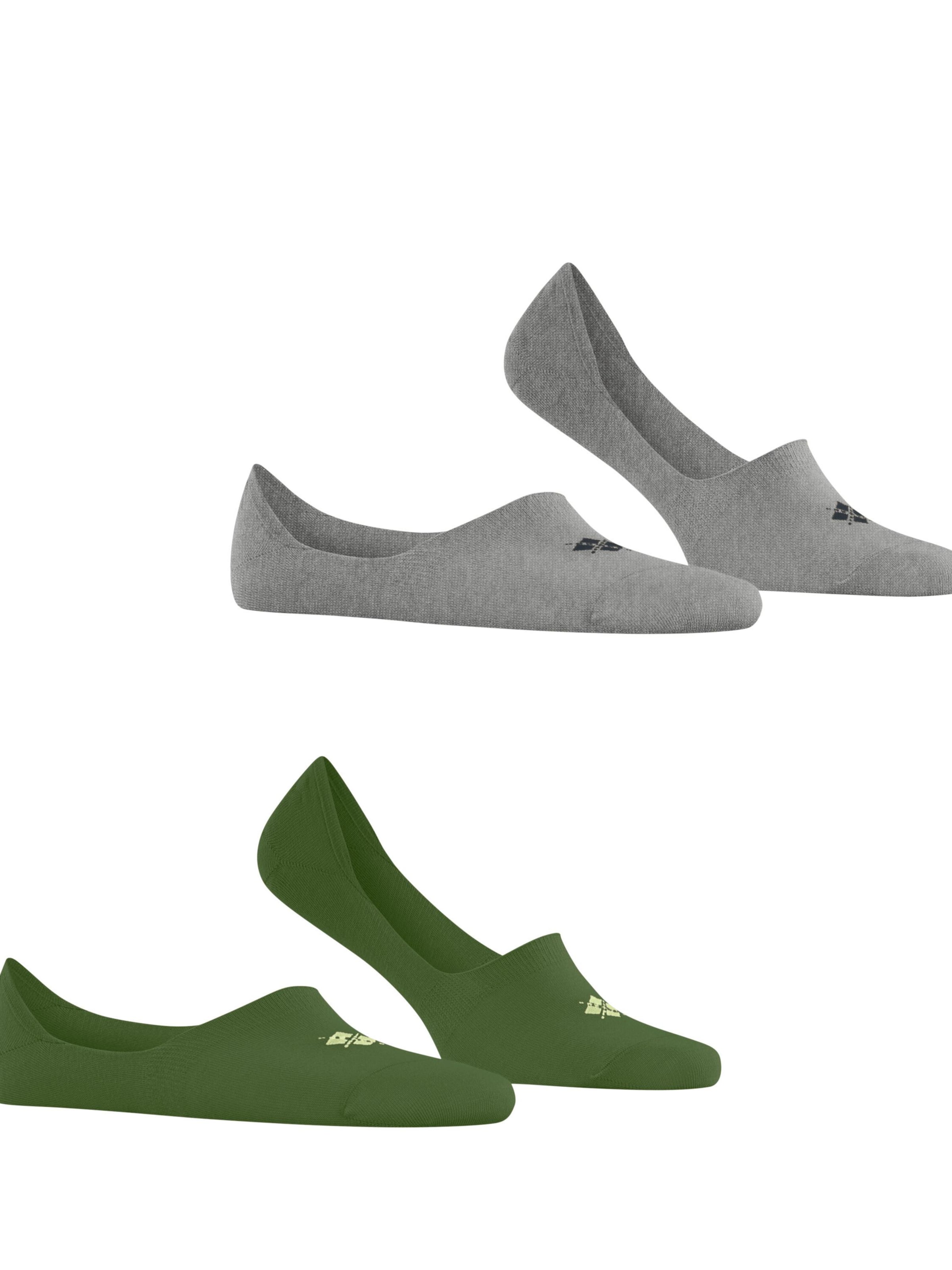 BURLINGTON Füßlinge 'Everyday 2-Pack'‌‌‌‌‌‌‌‌‌‌ in Grün