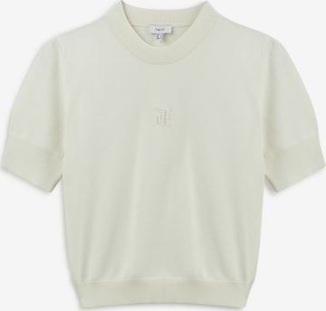 Pull-over Twist en beige : devant