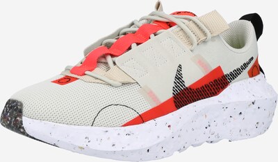 Nike Sportswear Zemie brīvā laika apavi 'Crater Impact', krāsa - cementpelēks / sarkans / melns, Preces skats