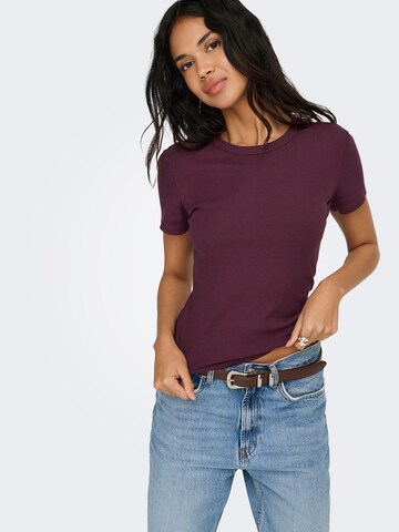ONLY Koszulka 'ONLEASY' w kolorze fioletowy