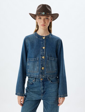 Koton Between-season jacket in Blue: front