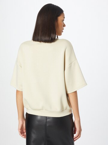 Sweat-shirt 'Isora Ima' MSCH COPENHAGEN en beige