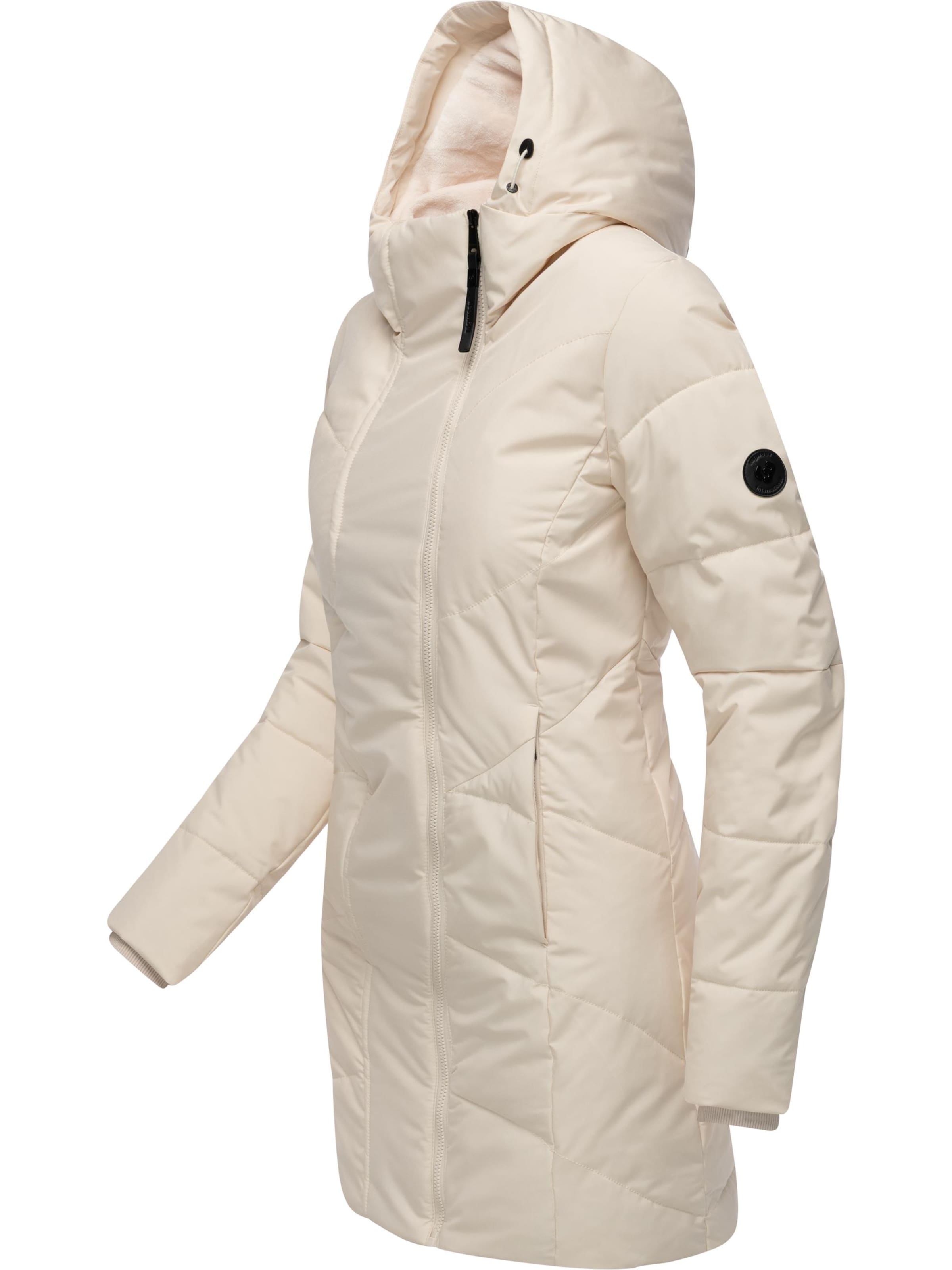 Palton de iarnă 'Pevilla' de la Ragwear pe alb