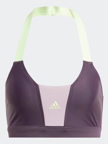 ADIDAS SPORTSWEAR Bralette Sports Bikini in Purple