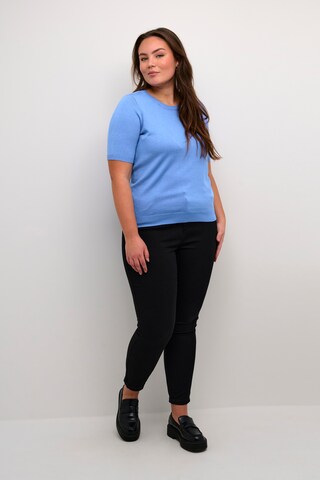 KAFFE CURVE Sweater 'Lizzy' in Blue