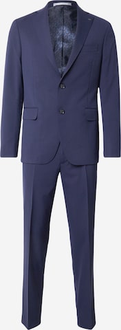 Coupe slim Costume Michael Kors en bleu : devant