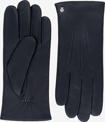 Gants 'DOVER' Roeckl en bleu : devant