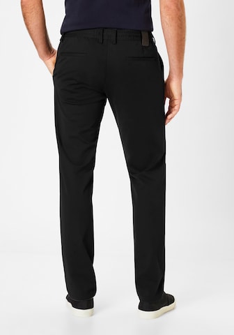 REDPOINT Regular Chino Pants in Black