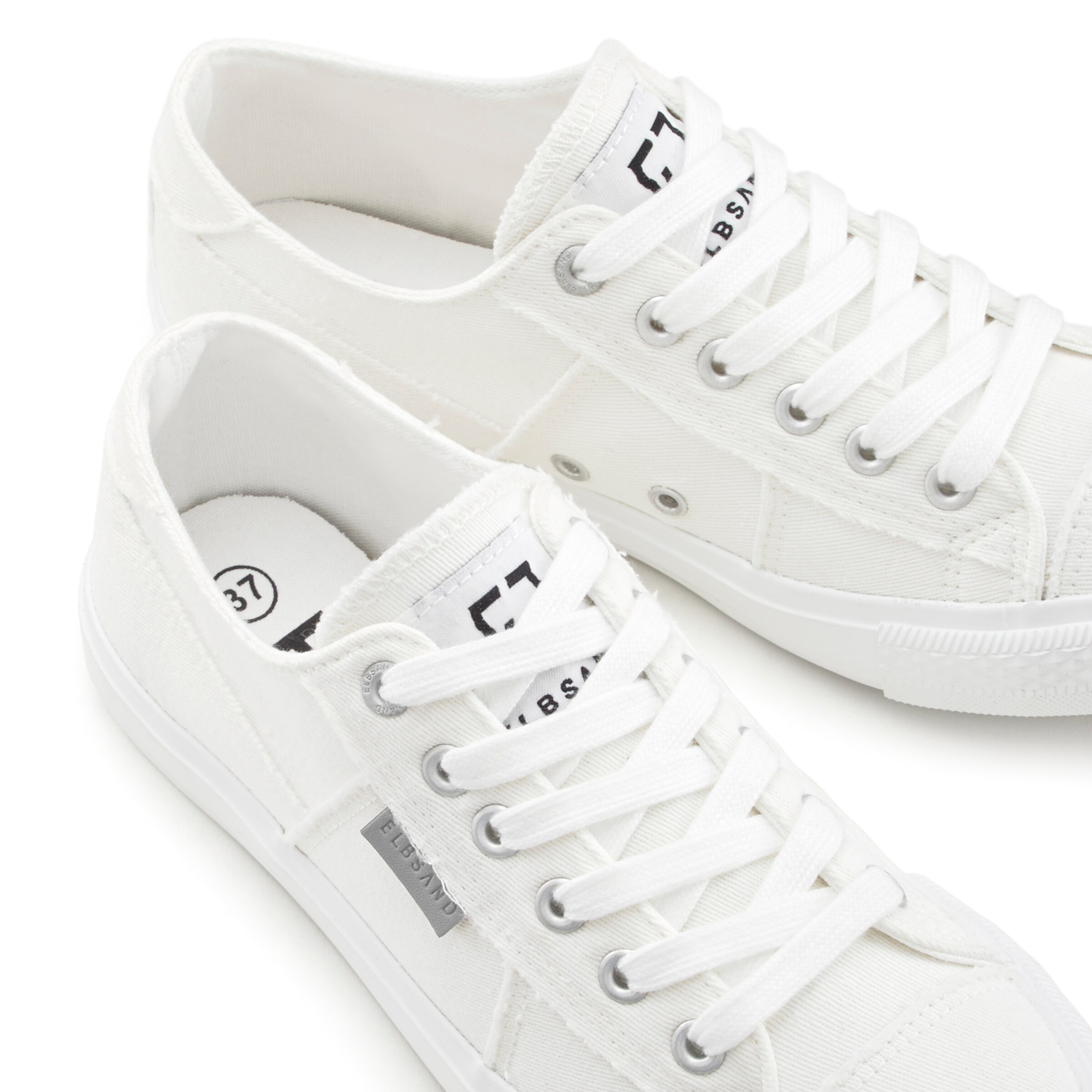 Elbsand Platform trainers in White