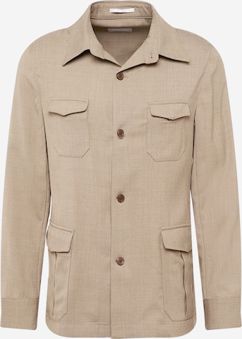 Michael Kors Regular fit Button Up Shirt in Beige: front