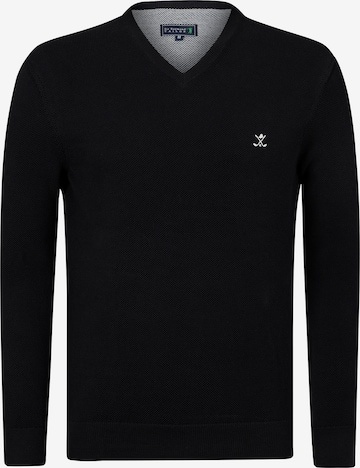 Sir Raymond Tailor Sweater in Black: front