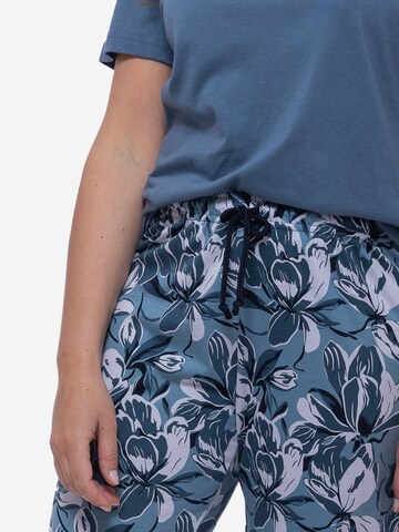 Ammann Pajama 'Night & Home' in Blue