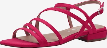 TAMARIS Sandals in Pink: front