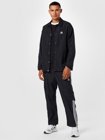 ADIDAS ORIGINALS - Ajuste regular Chaqueta de entretiempo 'Adicolor Classics Trefoil ' en negro