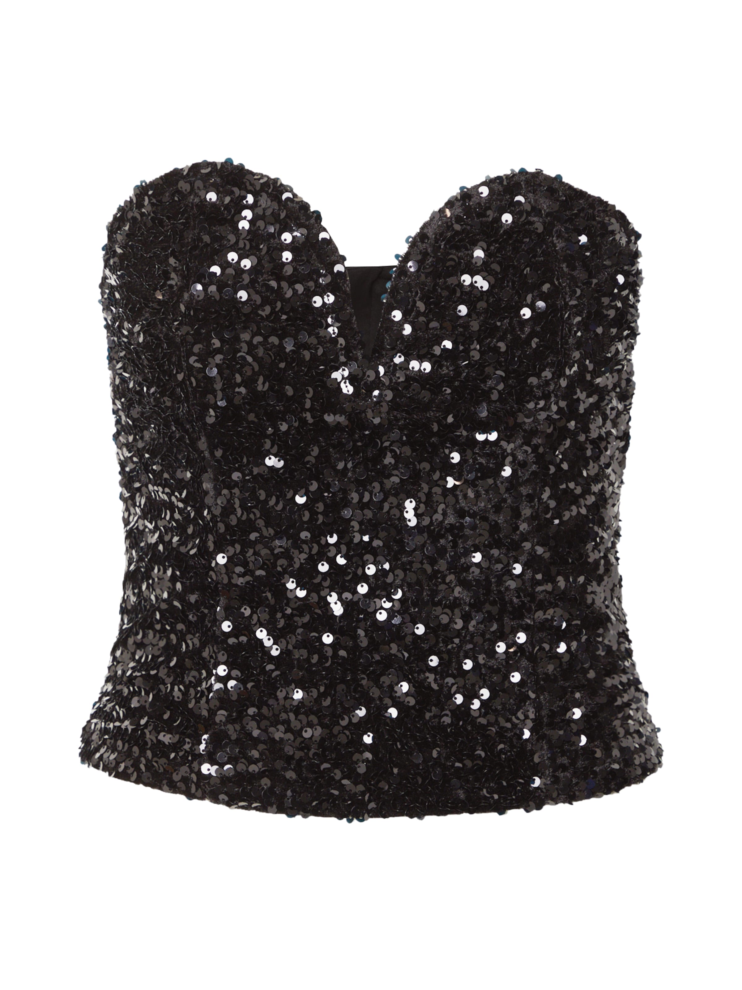 Gina Tricot Top 'Bella' in Black: front