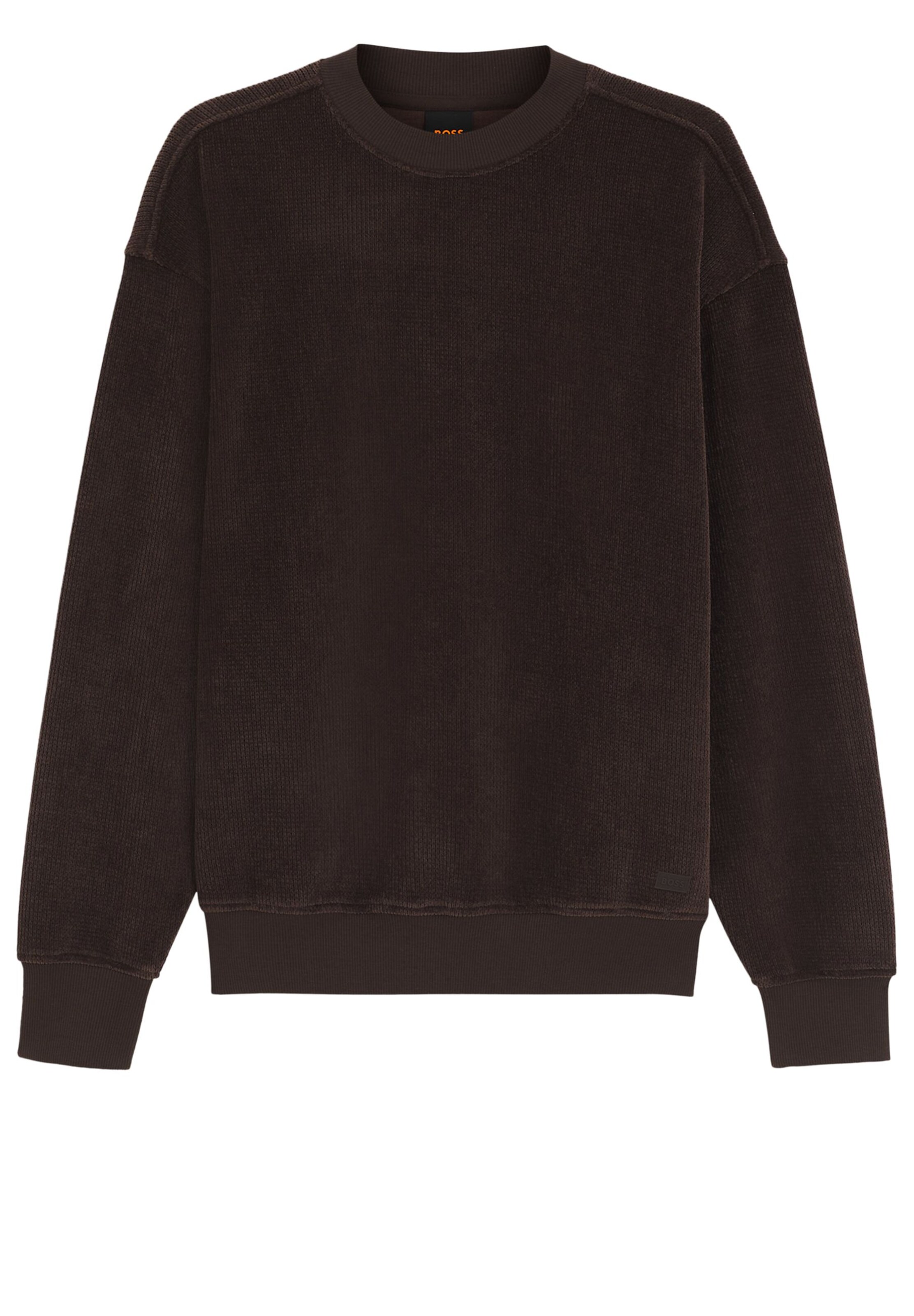 BOSS Sweatshirt in Brown: front